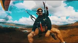 Amazing Paragliding 360° VR video at Brazilian Hills  Parapente na Serra da Moeda - Topo do Mundo