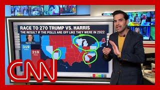 Polls shows where Harris and Trump stand in swing states weeks before the election