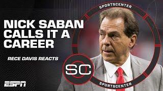 Rece Davis explains why he was surprised that Nick Saban retired from Alabama  SportsCenter