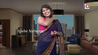 Model Sony Expression Video  How to Wear White Saree  Draping Fashion   IQube