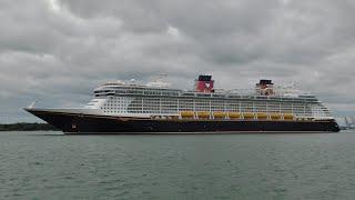 Disney Dream First Departure of the Summer Season from Southampton - 24072024