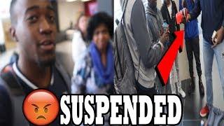 I GOT SUSPENDED FOR HUSTLING AT MY SCHOOL.....