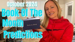 October 2024 Book Of The Month Predictions