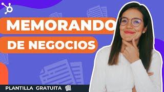 Cómo Escribir el MEMORÁNDUM de negocios perfecto Plantilla gratis