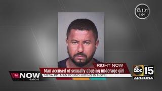 Man accused of having sex with underage girl