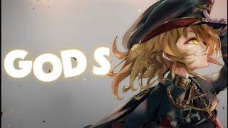 Nightcore -  GODS {Jim Yosef ft. Scarlett}