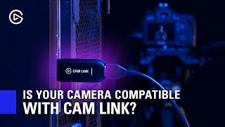 Is Your Camera Compatible with Cam Link? Cam Link 4K  Cam Link Pro