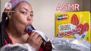 Popsicle sucking ASMR slurping No Talking