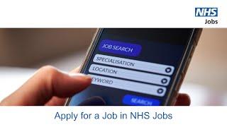 Applicant - NHS Jobs - Apply for a job - Video 1 of 2 - Jul 24