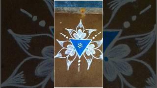 Ugadi MugguluRangoli KolamUgadi short kolamFestival kolam#kolam @thenmozhirangolis8602