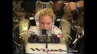 Women in F1 Sarah Fisher Drives the McLaren - 2002 Indianapolis