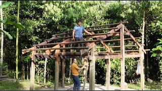 Go build a new farm demolish the abandoned house  Family Farm Life