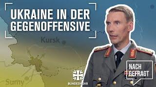 Nachgefragt Panzergeneral Freuding – Ukraine-Offensive auf Russland und Frontverlauf  Bundeswehr