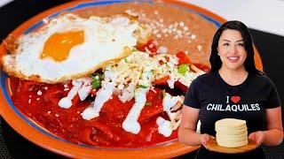 This is how you make CHILAQUILES ROJOS