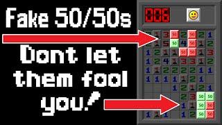 Road To Minesweeper Mastery World Record #4 5050s but your skill still matters