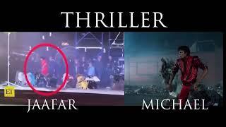   Jaafar Jackson x Michael Jackson  - Thriller side by side