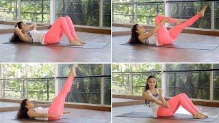 7 Exercises For A Flat Stomach At Home  Fitness With Namrata Purohit  Glamrs