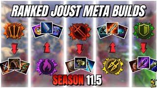 META Builds Update On All Classes  Smite Ranked Joust Season 11.5