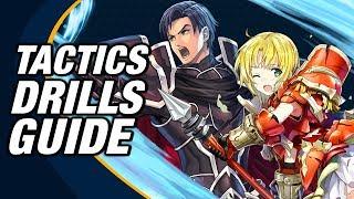 Fire Emblem Heroes - Tactics Drills Grandmaster Maps 1-8 and Skill Studies 12-18 Guide