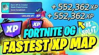 How to EASILY Earn XP in Creator Made Experiences Level UP FAST - Fortnite OG XP GLITCH Map Code