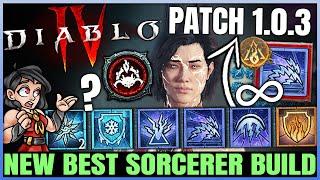 Diablo 4 - New Best Sorcerer Build - TRUE 0 CD UNSTABLE CURRENTS - Skills Paragon Gear Guide