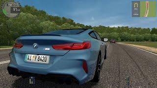 City Car Driving 1.5.9 BMW M8 Coupe Sound Mod TrackIR 4 Pro