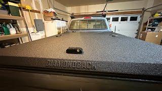 Diamondback truck bed cover install on a Tacoma - DIY