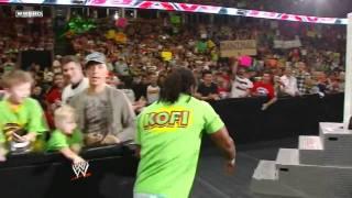 WWE Kofi Kingston Entrance 082011