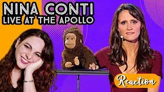 NINA CONTI - Dummy Hypnotises Ventriloquist - Live at the Apollo - REACTION