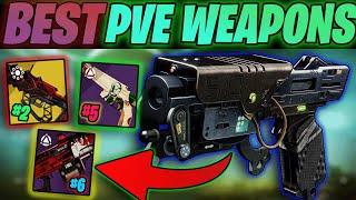The TOP 7 PVE Weapons In THE FINAL SHAPE And Echoes MOST Popular  META PVE Weapons 2024 Destiny 2