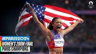 Womens 200m Final  Paris Champions