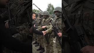 Президент оглянув батарею Patriot що передадуть Україні