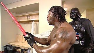 Booker T meets Darth Goldust Raw July 1 2002