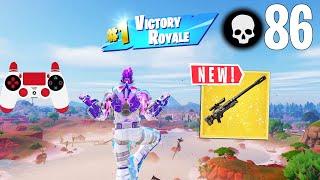 86 Elimination Solo Vs Squads Gameplay Wins New Fortnite Chapter 5 Season 3 PS4 Controller