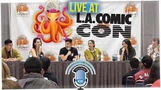 JK News at Comic-Con L.A.  Live Panel 2019