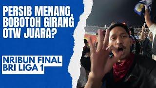 Jamilos Journey NRIBUN PERSIB VS MADURA FC. Kemenangan di Menit Akhir Kelas Jon