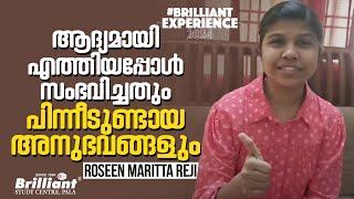 My experiences with the Brilliant NEET Offline Batch  Roseen Maritta Reji #brilliantexperience2024