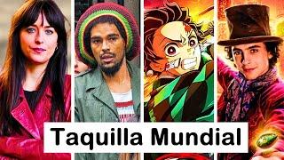 Madame Web mas estable que The Marvels en Taquilla Bob Marley reúne 120M Demon Slayer reina LATAM.
