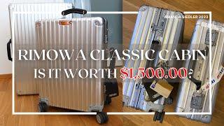 Rimowa Classic Cabin 5 Year Update - Is It Worth It?  The Ultimate Rimowa Cabin Luggage Guide 2023