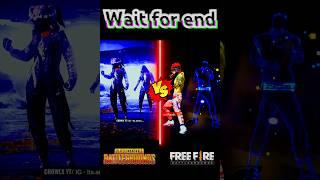 Pubg  VS Free Fire   पबजी  VS फ्री फायर #pubgfreefire