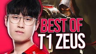 T1 Zeus INSANE TOPLANER Montage  Best of Zeus Stream Highlights