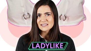 Women Try Fake Nipple Rings • Ladylike