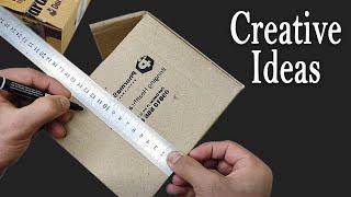 Creative Ideas to Reuse Waste Cardboard