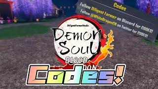 The NEWEST Codes for uAI SpeechDemon Slayer【Demon Soul】