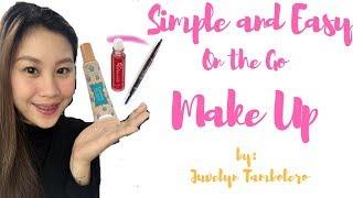 On The Go Make Up Simple and Natural l Juvelyn T