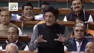 Must Watch  Mallikarjun Kharge epic Trolled by Piyush Goyal in Loksabha.