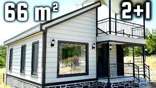 Prefabricated House Tour and Price - Worldwide Delivery - SteelTinyWooden House Cheap Models