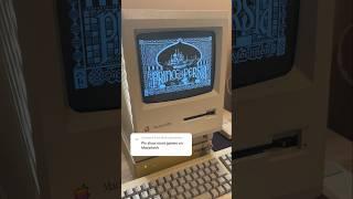 Prince of Persia a masterpiece by Jordan Mechner 68k Macintosh version 1992 #retrocomputing