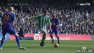 Real Betis vs Barcelona 1-1   All Goals & Extended Highlights   La Liga 29012017 HD