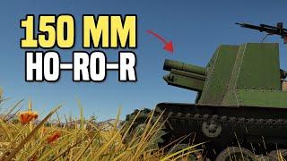 Meriam 150 mm Damagenya HO-RO-R  Gameplay War Thunder